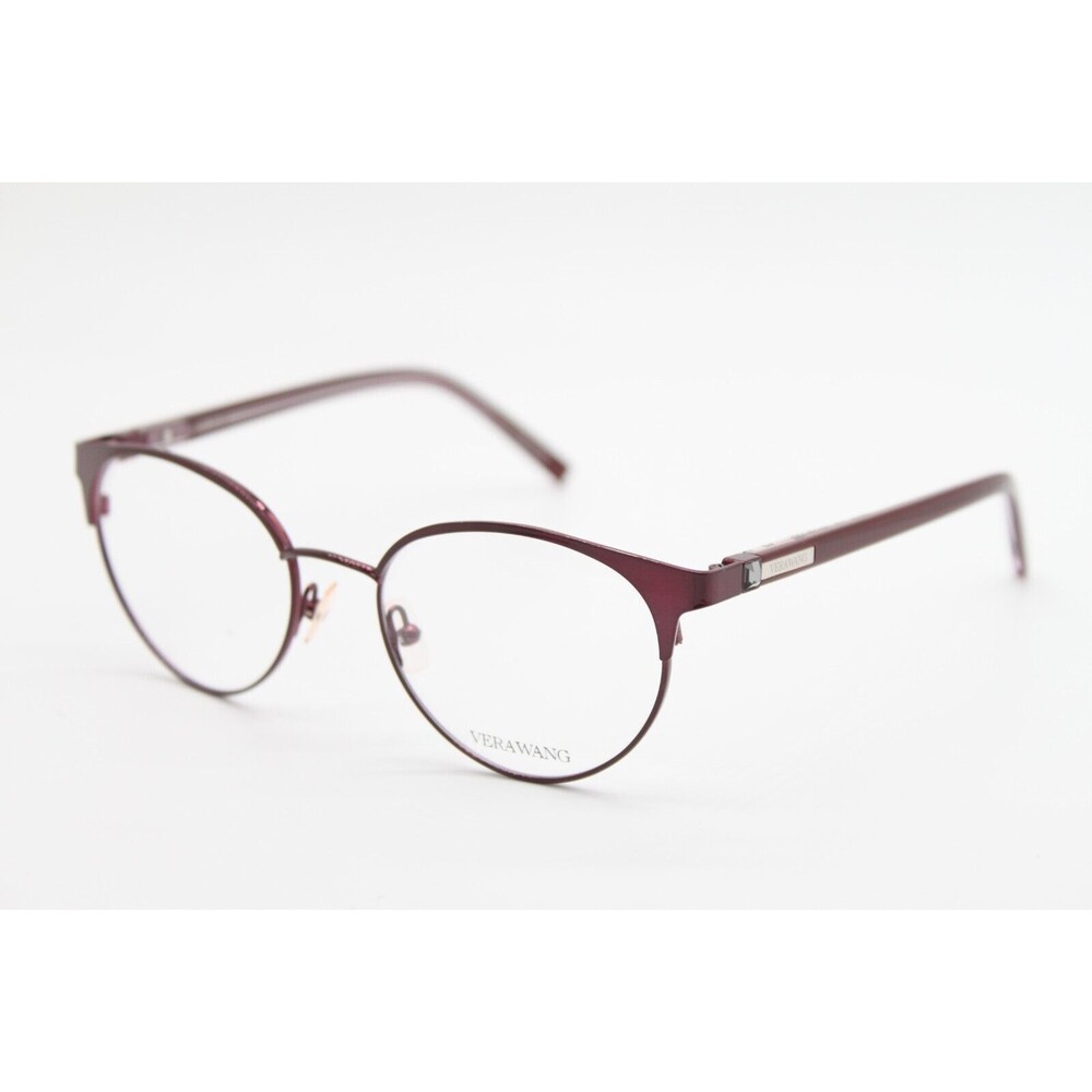 NEW VERAWANG DREE CS VIOLET PURPLE AUTHENTIC EYEGLASSES 50-18